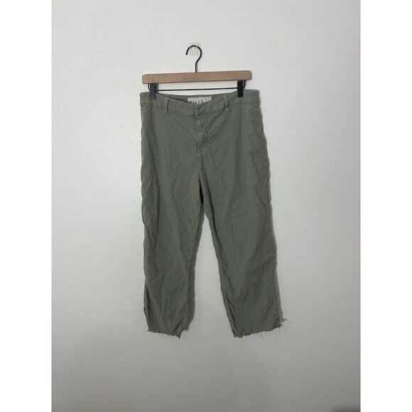 Frank And Eileen Pants - Frank And Eileen Kinsale The Trouser Green Size 12